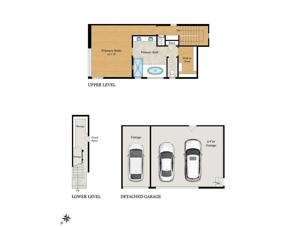 Image Upper Level & Garage