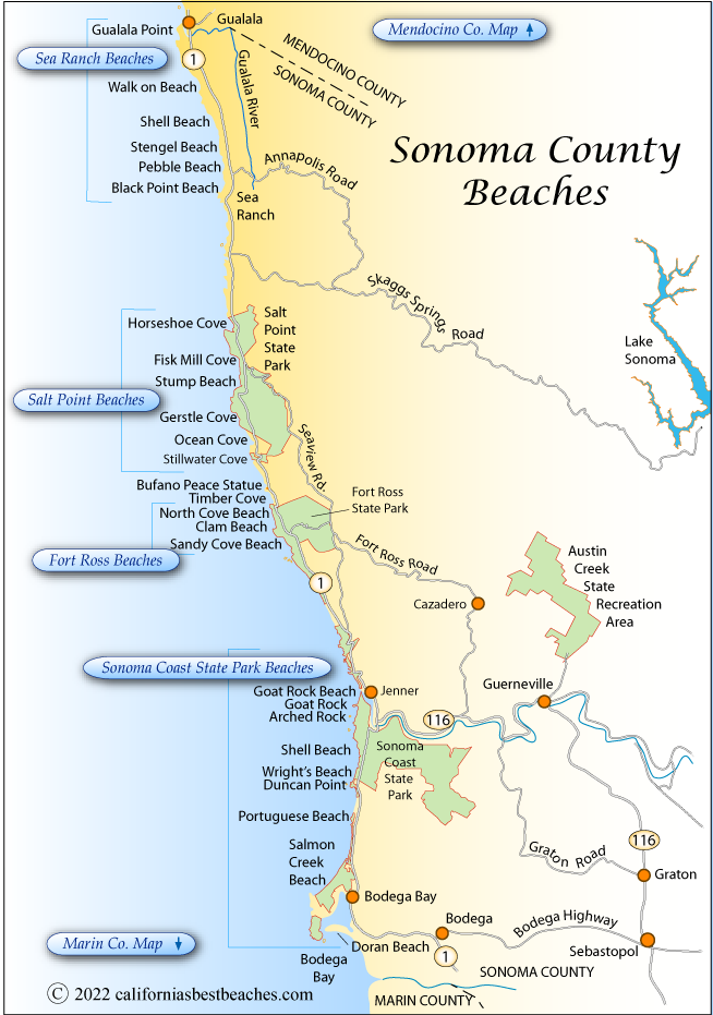 Image Local beach map