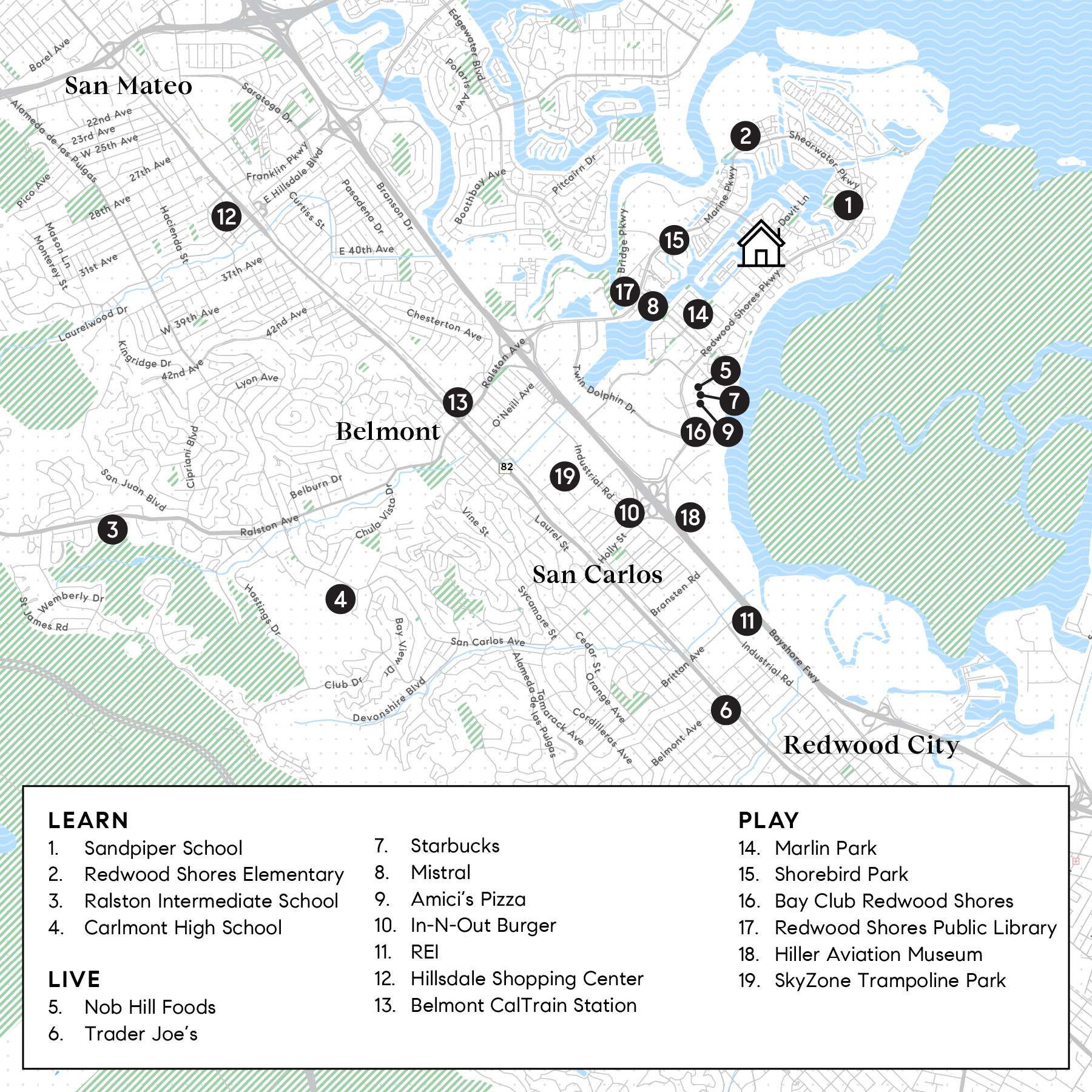 Image Point of Interest Map